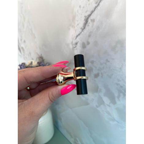 PUX UNIFURO ENLACE PRETO COM DOURADO BRILHO