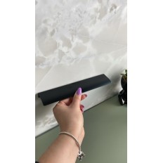 PUX ALUMINIO LUNA SOBREPOSTO RM-414 PRETO FOSCO 200MM