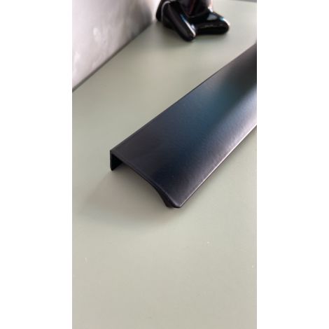 PUX ALUMINIO LUNA SOBREPOSTO RM-414 PRETO FOSCO 150MM