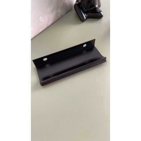 PUX ALUMINIO LUNA SOBREPOSTO RM-414 PRETO FOSCO 100MM