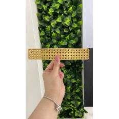 PUX PALHA INDIANA 96MM GOLD OPACO