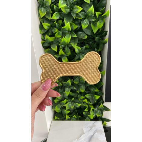 PUX OSSINHO  GOLD OPACO