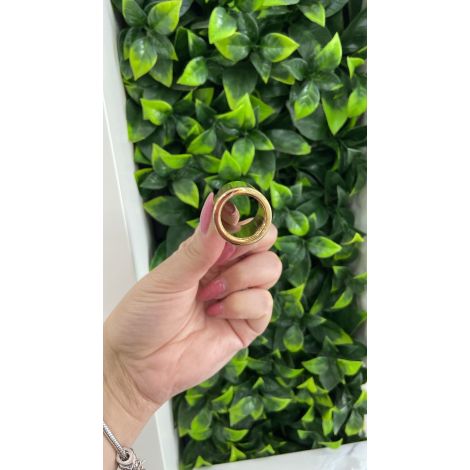 PROLONGADOR DO CABIDE 40MM GOLD ESCOVADO