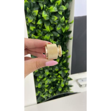 PUX PONTO ZIGRINATO IL 1580 25X25 DOURADO