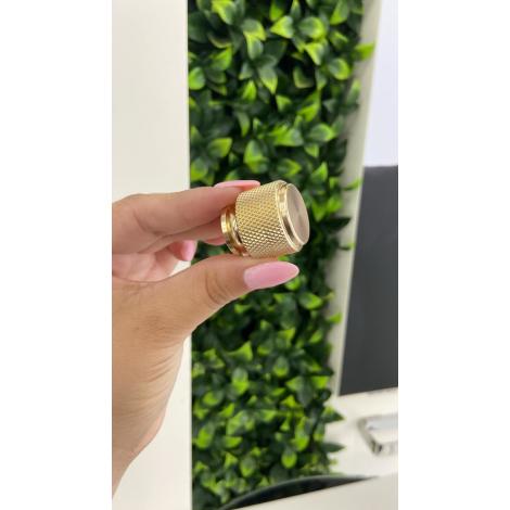 PUX PONTO ZIGRINATO IL 1580 25X25 DOURADO