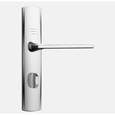 FECHADURA WC CLASSIC ESPELHO ROSETA QUADRADA 3000 CROMADO