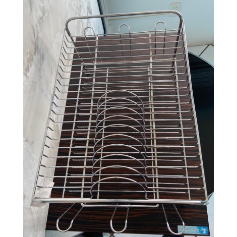 ESCORREDOR DE PRATOS DUPLO C/ ESCORREDOR DE COPOS