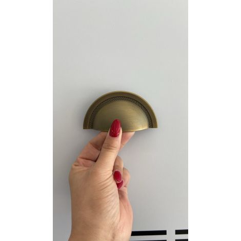 PUX SHELL 64MM OTTONE VECCHIO