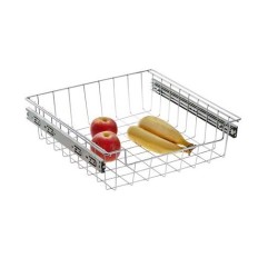 GAVETA FRUTEIRA DESLIZANTE BAIXA SLIM L570XA100XP380MM CROMADO