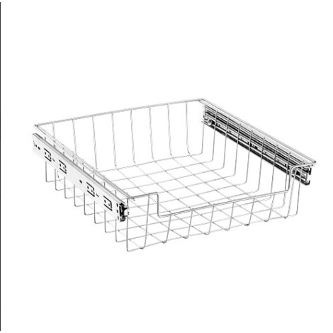 GAVETA FRUTEIRA DESLIZANTE BAIXA SLIM L570XA100XP380MM CROMADO