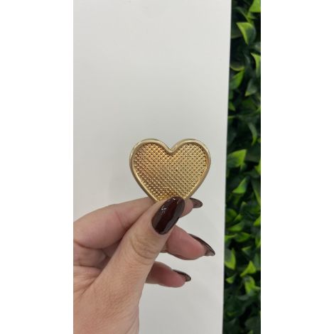 PUX CORACAO GOLD ESCOVADO