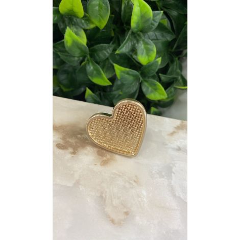 PUX CORACAO GOLD ESCOVADO