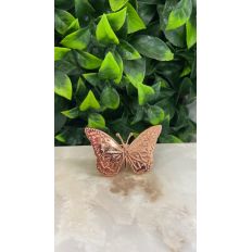 PUX BORBOLETA RED GOLD