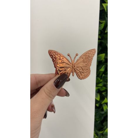 PUX BORBOLETA RED GOLD