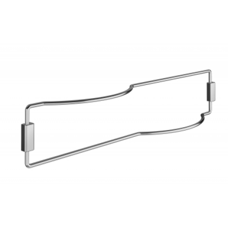 PORTA TOALHA FIXO DUPLO 450X85X40MM CR
