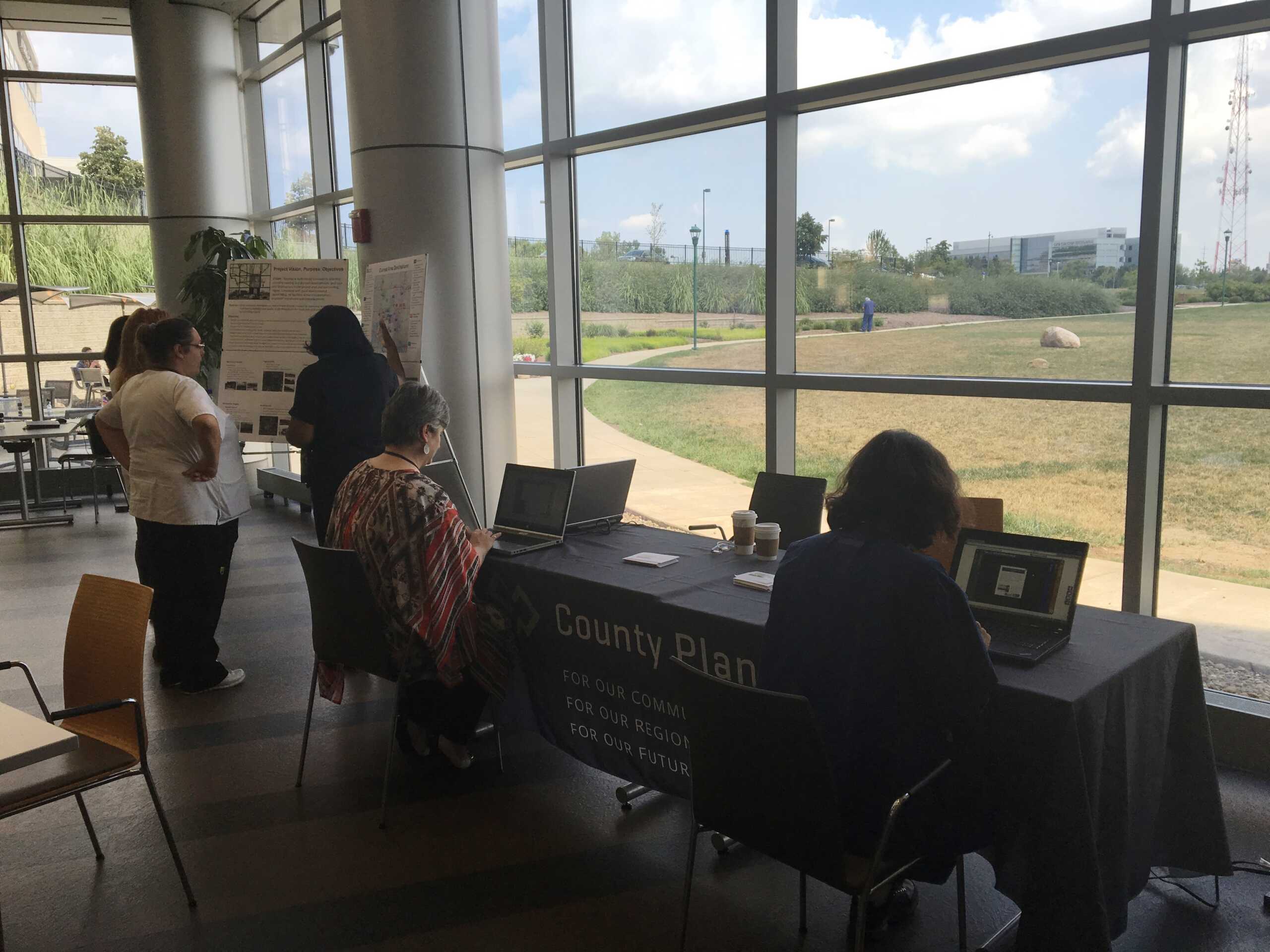 pop-up meeting photo