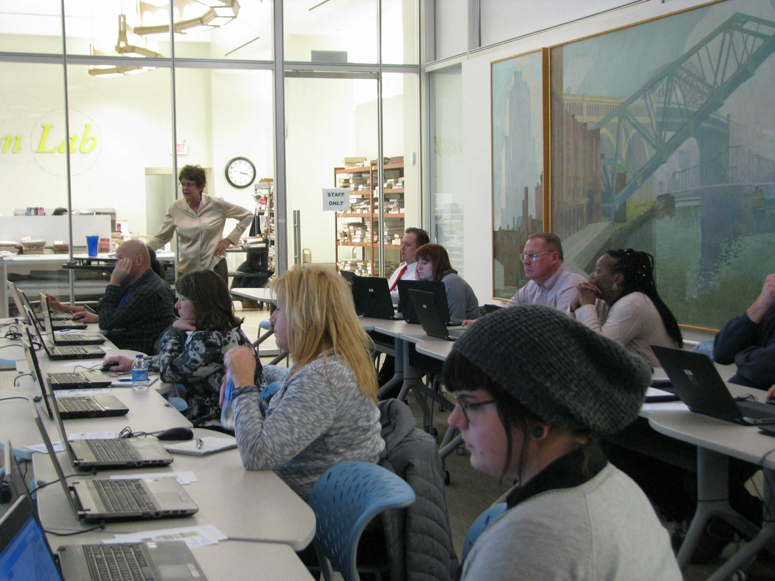 Greenprint training session photo