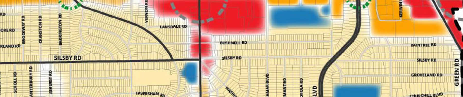 Excerpt of University Heights map
