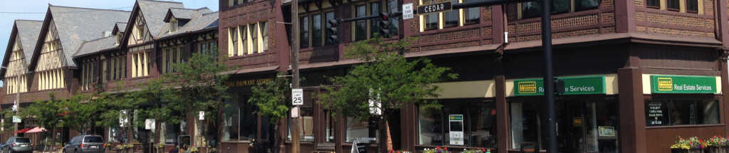 Photo of Cedar-Fairmount storefronts