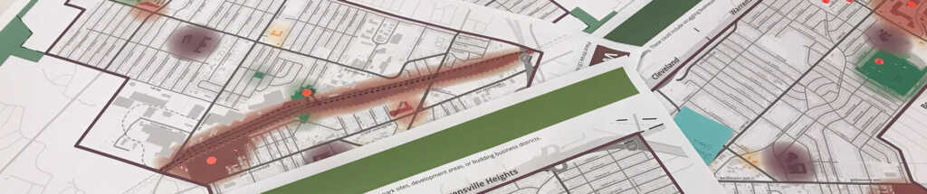 photo of display boards from a meeting