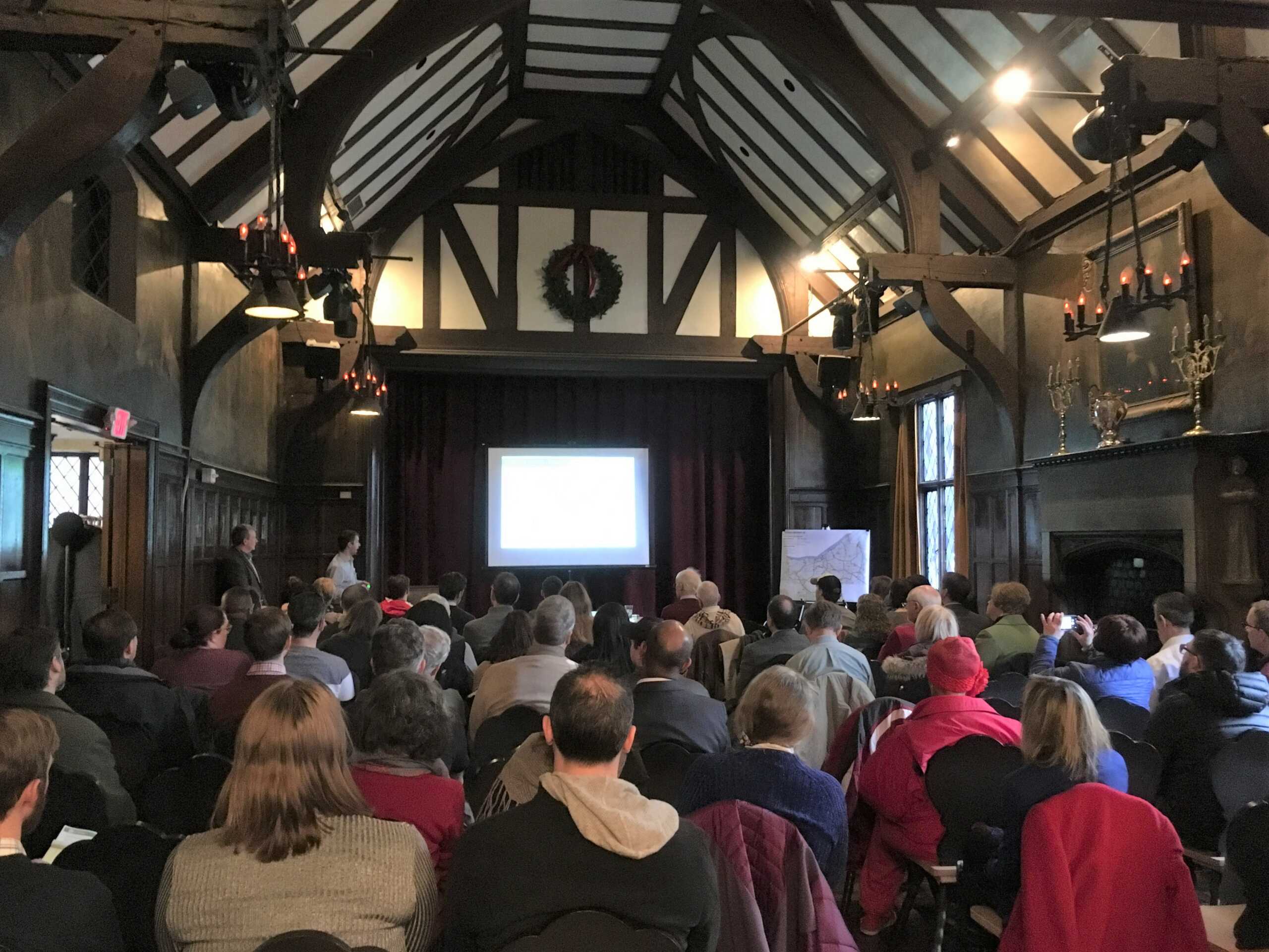 Photo of participants at a recent public meeting