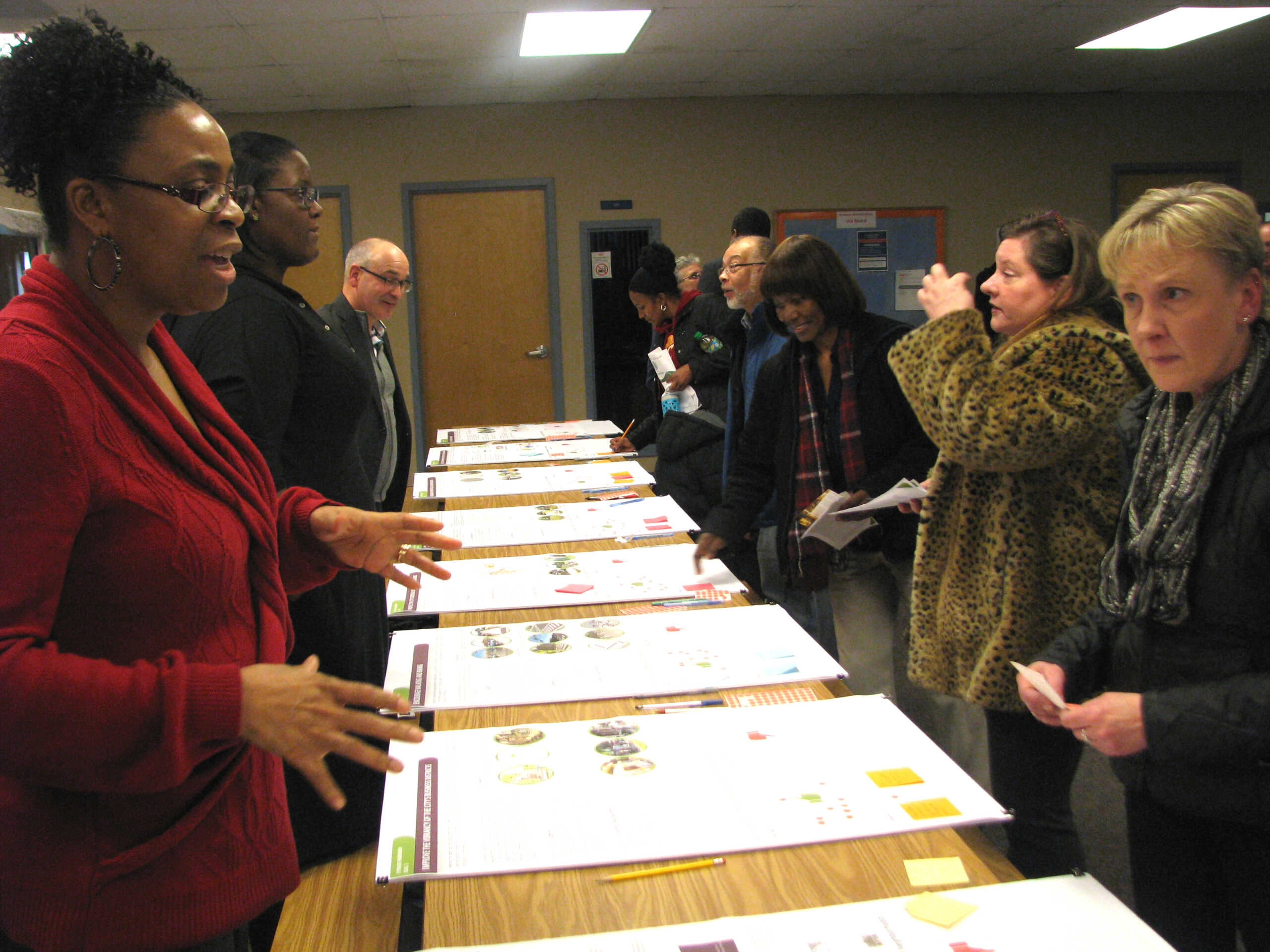 Public meeting participants