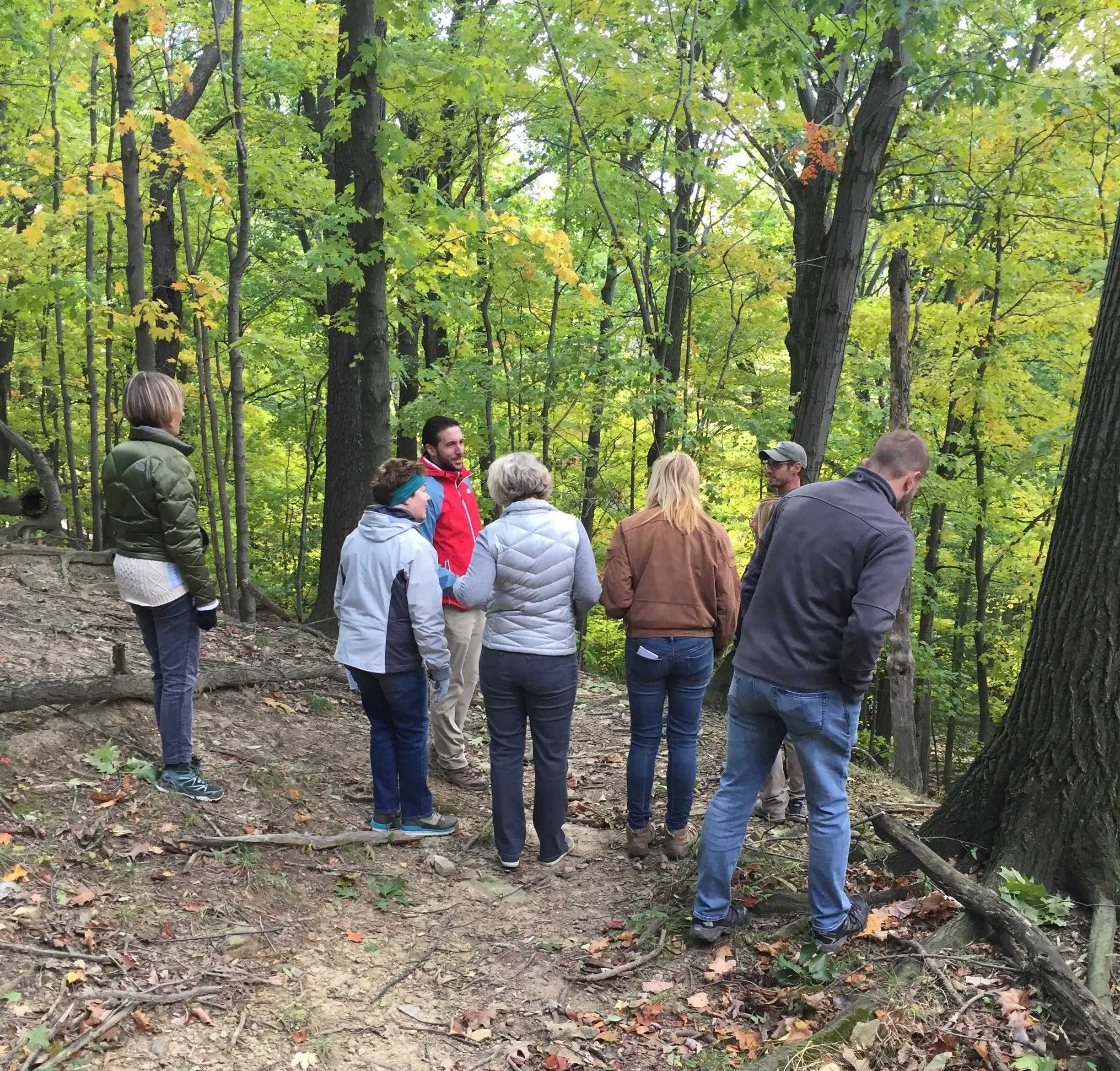 NRAC members on a site visit in 2018
