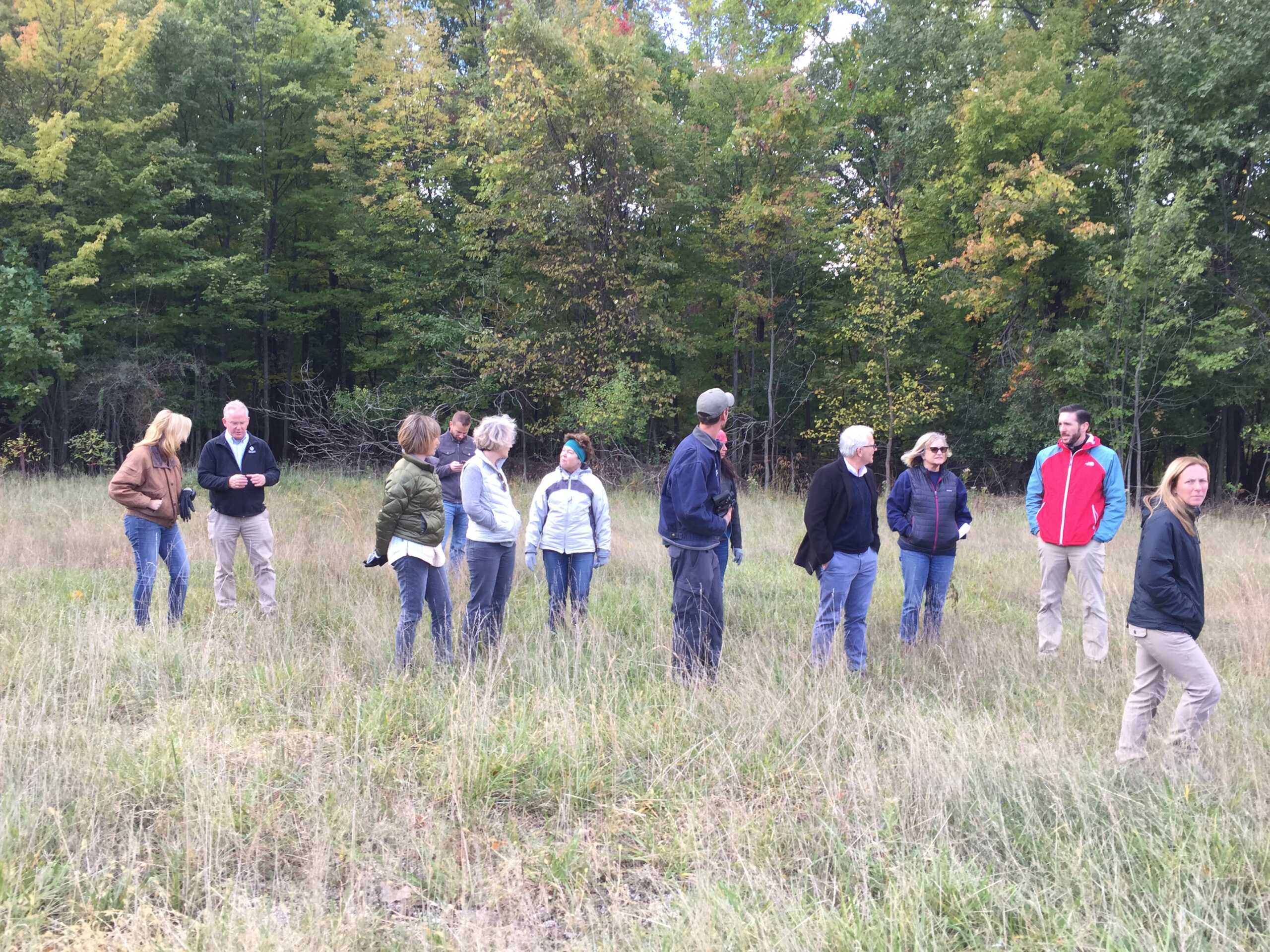 NRAC members on a site visit