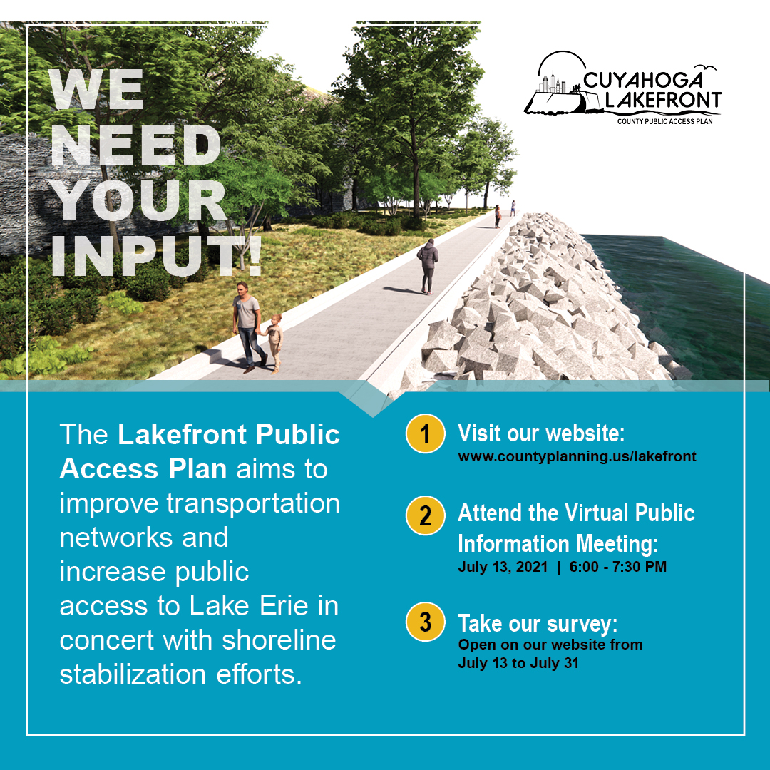 flyer for the public meeting