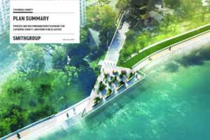 Cover of the Cuyahoga County Lakefront Access Plan document