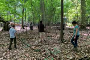 NRAC members at a project site