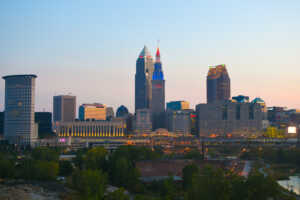 Cleveland skyline