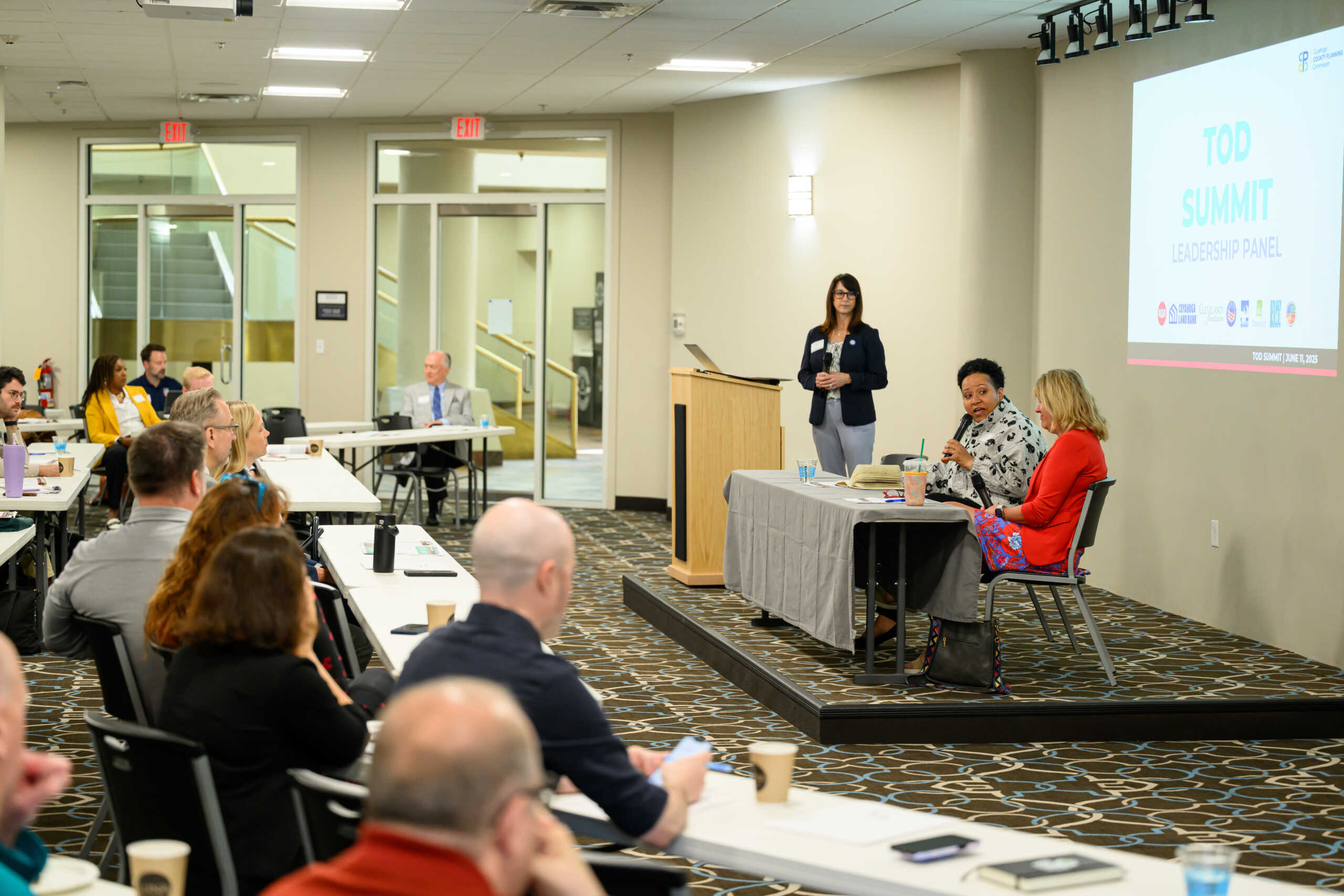 Leadership panel at the TOD Summit