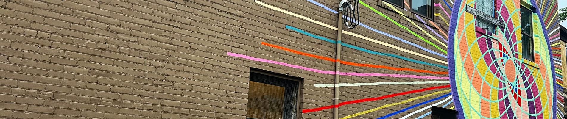 Illuminate Your Heart mural by Maureen Walsh