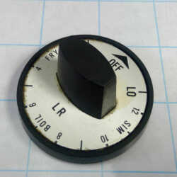 Vintage GRAY & DUDLEY Royal Chef ELECTRIC RANGE W-419-8 | Burner Knob (LR)