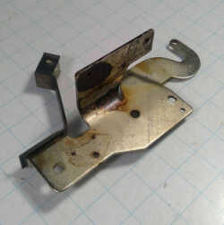 Vintage GE General Electric Stove IJ408W1N3 Right Oven Door Hinge Closer Roller
