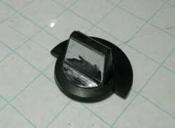 VTG Frigidaire Electric Range RE-36 Burner Knob Black and Chrome
