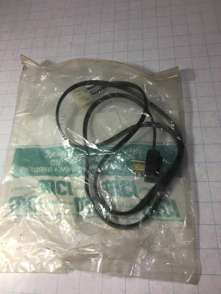 Vintage NOS Frigidaire Gas Stove Power Cord 3131006 AP212951 2