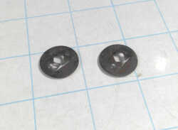 VTG Antique IRONRITE Model 75 IRONER Mangle PARTS - HEATER Mounting Nut (SET)