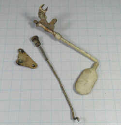 VTG Antique IRONRITE Model 75 IRONER Mangle PARTS - CONTROL ROD LINKAGE (RIGHT)