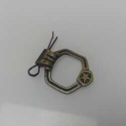 Vintage Antique WHITE STAR Gas Range BURNER COVER PANEL Handle