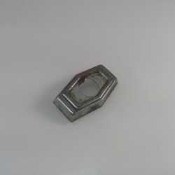 Vintage Antique WHITE STAR Gas Range DRAWER PULL Door Handle BEZEL