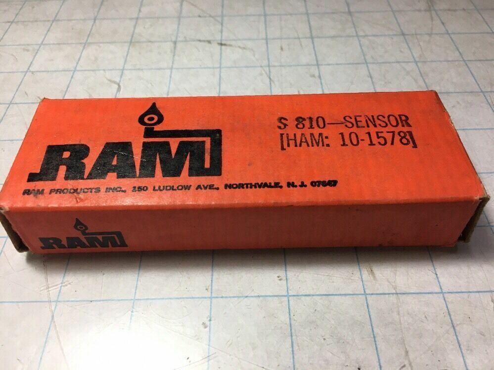NEW Vintage RAM Hamilton Gas Dryer Ignition System Ignitor Sensor S810 10-1578