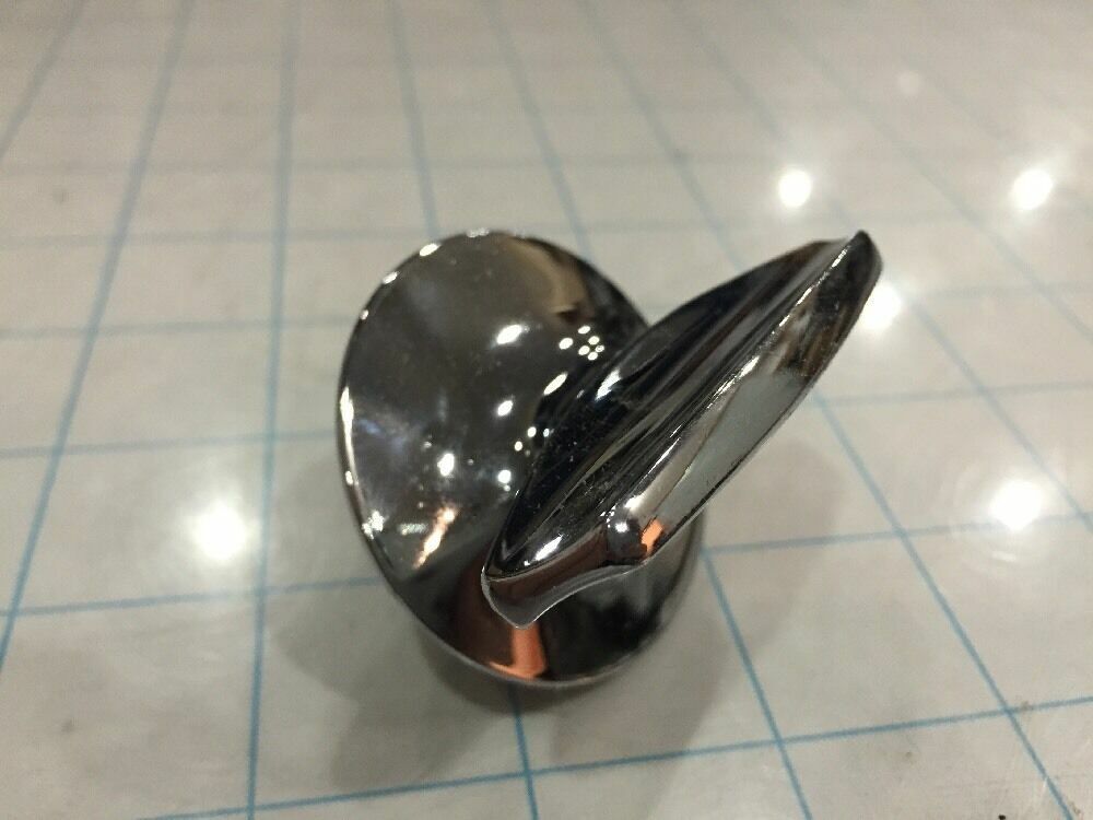 Vintage WHIRLPOOL Kenmore Washer Dryer Stove Appliance CHROME Knob 299511
