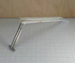 Vintage PHILCO J-1149 "V" Handle Refrigerator Parts | CRISPER SUPPORT Asm