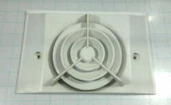 Vintage GE General Electric Refrigerator Evaporator Fan Cover 461094-1 226/6 18