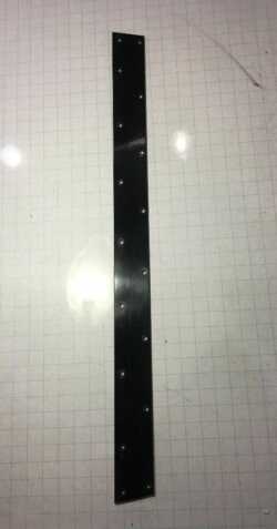 VTG Antique 1930's GE General Electric Deluxe Fridge Door Seal Trim Hinge Side