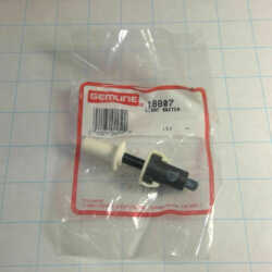 NEW Vintage REFRIGERATOR 120V 250V 3A 15A SPST Push-Button Light Switch 18807