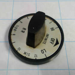 Vintage GRAY & DUDLEY Royal Chef ELECTRIC RANGE W-419-8 | Burner Knob (RR)