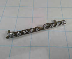 Vintage GRAY & DUDLEY Royal Chef ELECTRIC RANGE W-419-8 | Nameplate Badge Emblem